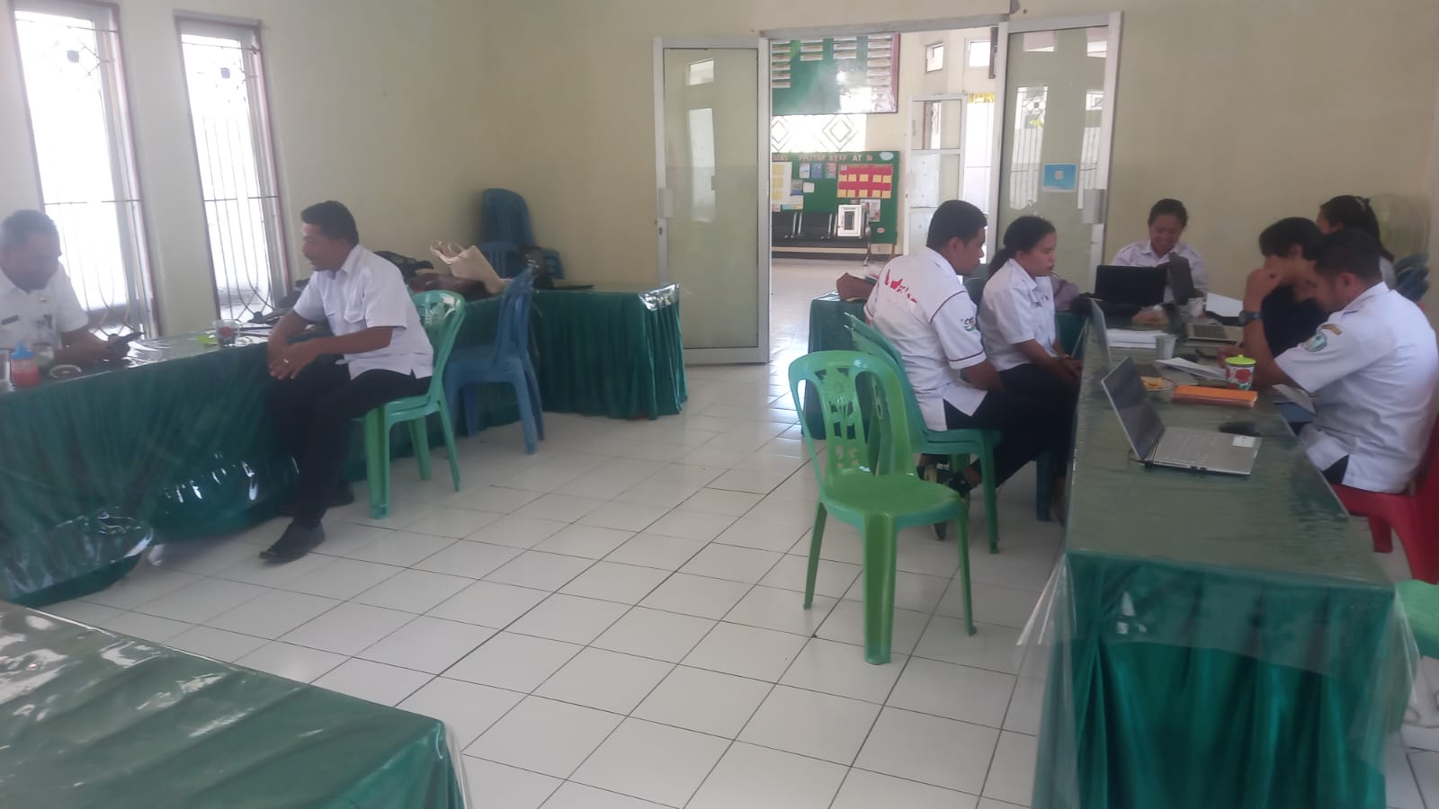 Penguatan Pelayanan Kesehatan Masyarakat, Tim Terpadu Bidang Yankes Lakukan Bimtek Program Gizi dan CKG di Puskesmas Tasinifu